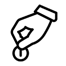 Geldspenden Symbol