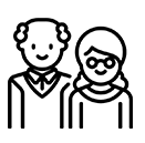 Altersvorsorge Symbol